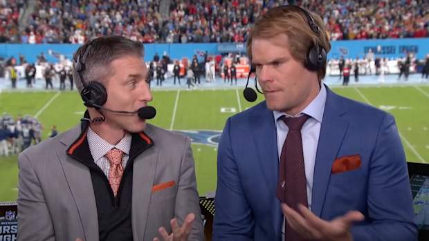 Kevin Burkhardt and Greg Olsen